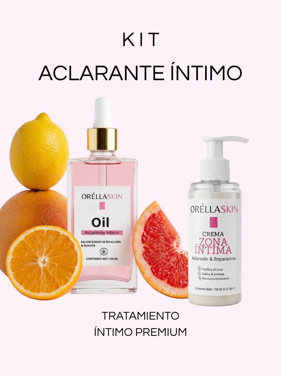 kit aclarante íntimo