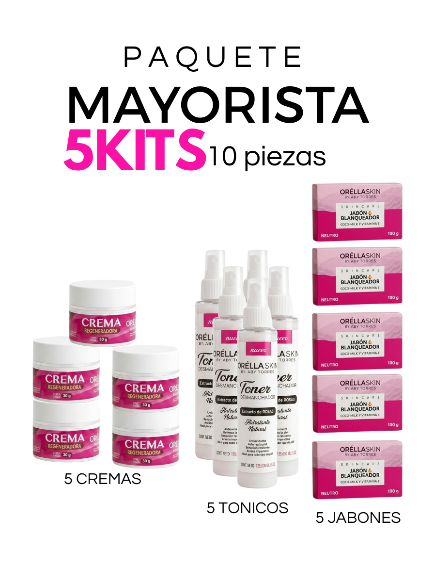 PAQUETE MAYORISTA 5 KITS