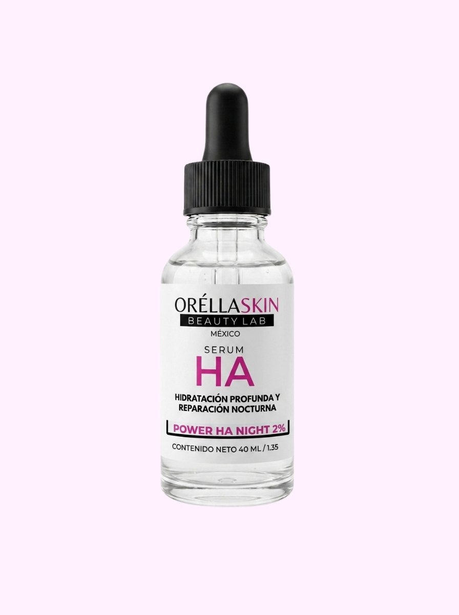 SERUM HA POWER NIGHT 2% – ORÉLLA SKIN
Hidratación Profunda | Reparación Nocturna