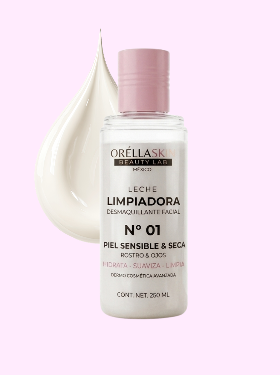 LECHE LIMPIADORA N°01 – ORÉLLA SKIN
Desmaquillante Facial | Piel Sensible & Seca